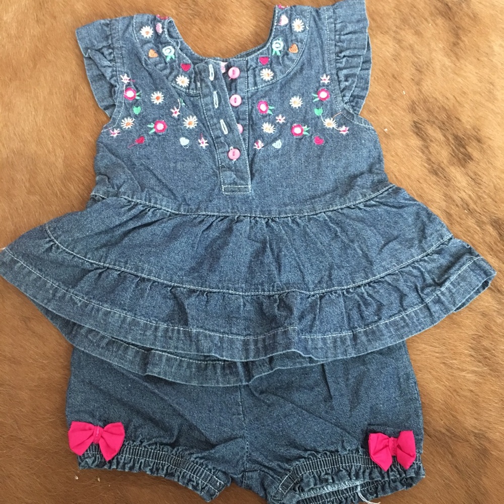 Denim, two piece set
